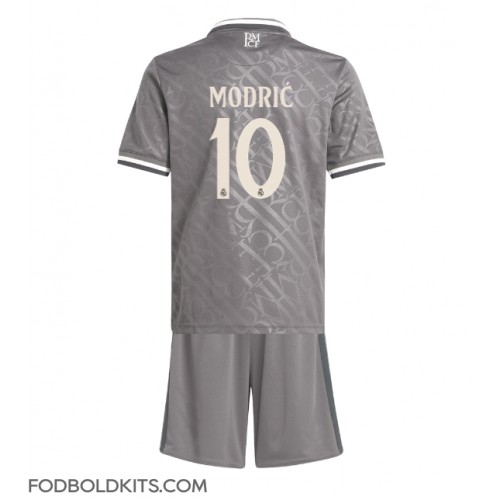 Real Madrid Luka Modric #10 Tredje sæt Børn 2024-25 Kortærmet (+ Korte bukser)